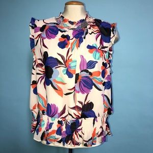 J. Crew sleeveless blouse